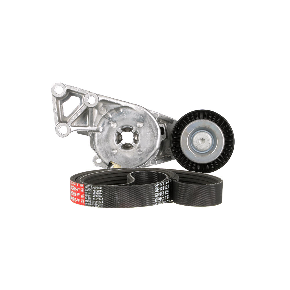 Poly V-riem set (K026PK1123) van GATES Voor SEAT Leon Hatchback (1M1) 1.6 (75 KW / 102 PK / Van 2005)