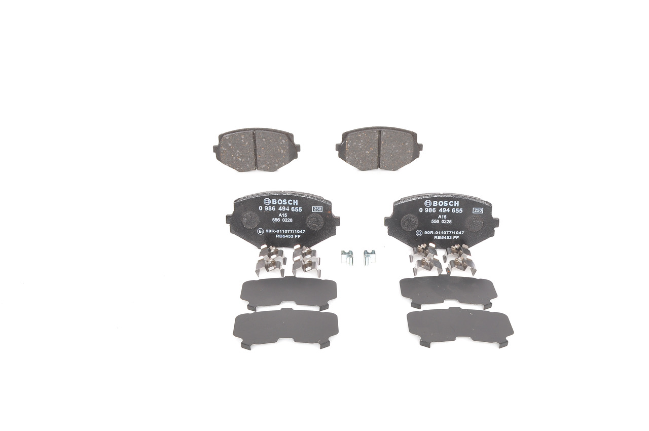 MX-5 Bremseklodser 0 986 494 655 BOSCH