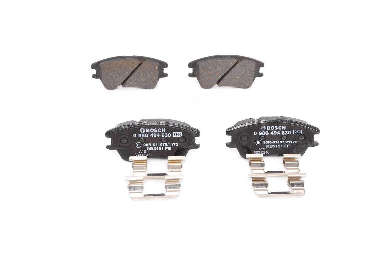 OEM 5810102A10 BOSCH Jarrupalat, levyjarru 0 986 494 630 varten KIA, HYUNDAI