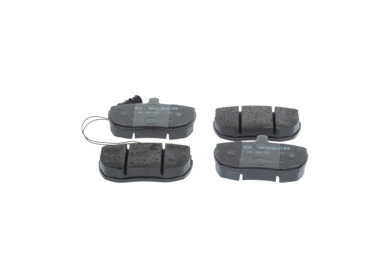 OEM RTC4518 BOSCH Jarrupalat, levyjarru 0 986 494 535 varten FORD, LAND ROVER, ALFA ROMEO, IVECO, ROVER