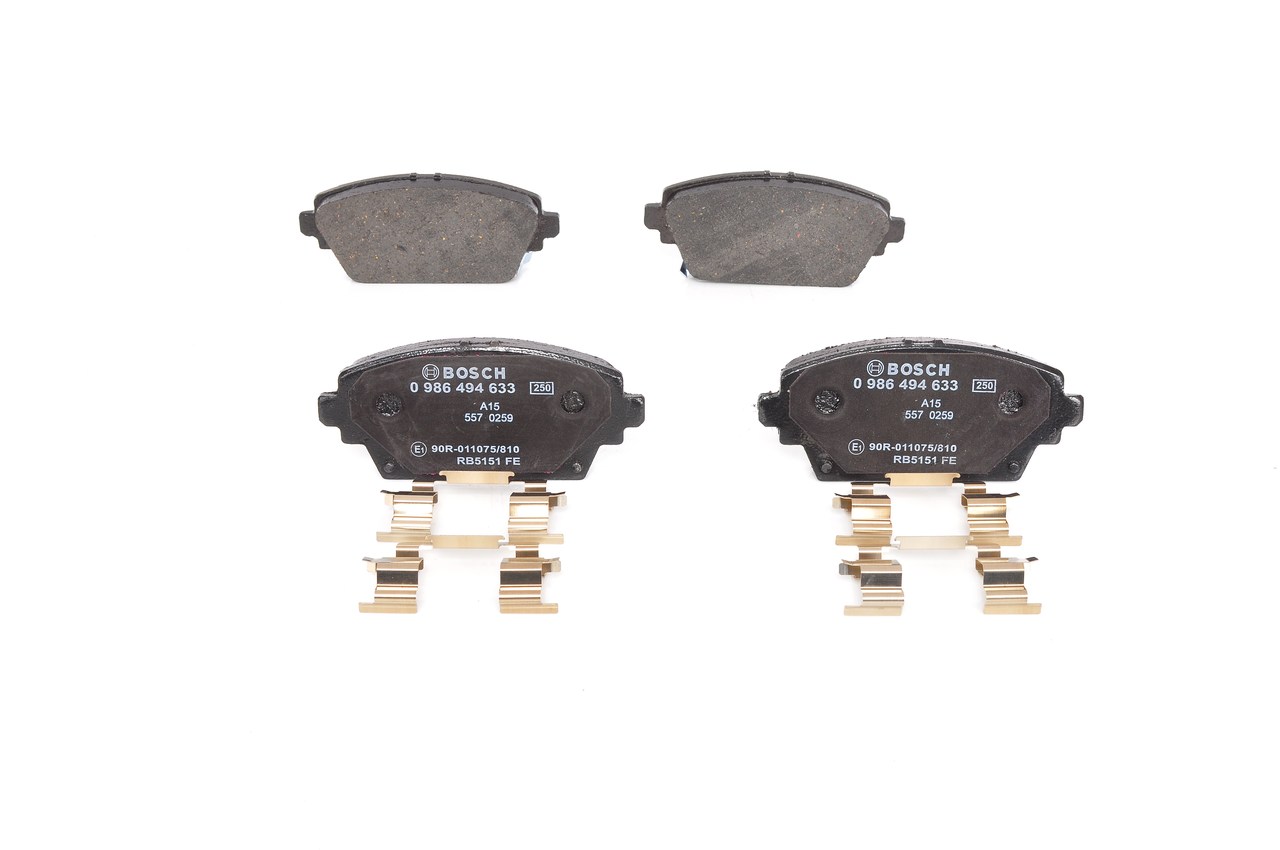 OEM 45022S1AE02 BOSCH Kit pastiglie freni 0 986 494 633 per NISSAN, SUZUKI, HONDA, MG