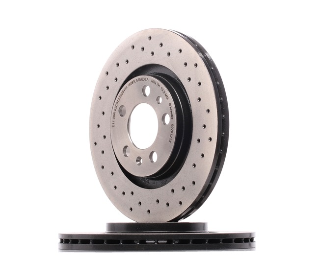 OEM 1J0615301P BREMBO Disco de freno 09.7012.1X para VOLKSWAGEN, SEAT, AUDI, FORD, SKODA