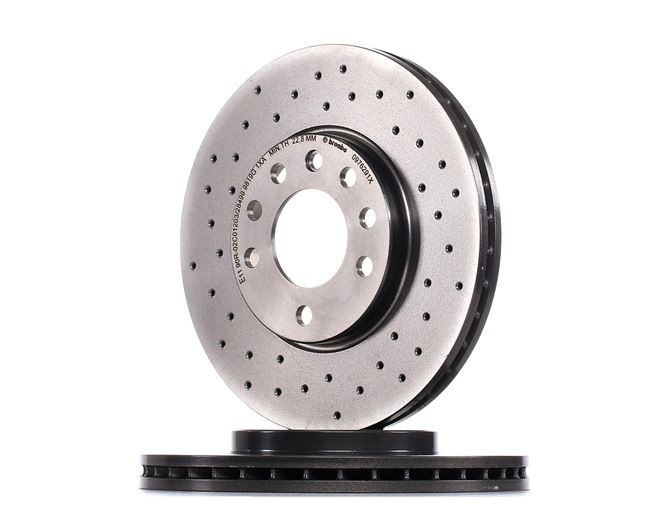OEM 569066 BREMBO Bremseskive 09.7629.1X med OPEL, NISSAN, HONDA, CHEVROLET, VAUXHALL