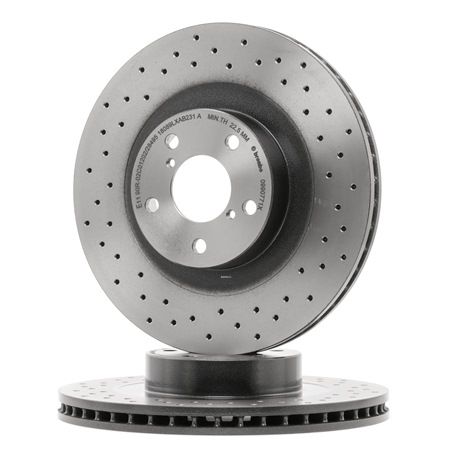 OEM 26300AE02C BREMBO Jarrulevy 09.9077.1X varten SAAB, SUBARU