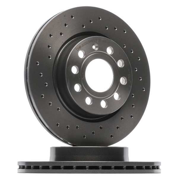 OEM 5C0615301C BREMBO Brake disc 09.9167.1X for VW, AUDI, SKODA, SEAT