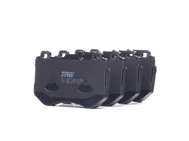 OEM A0084201720 TRW Jarrupalat, levyjarru GDB2078 varten MERCEDES-BENZ