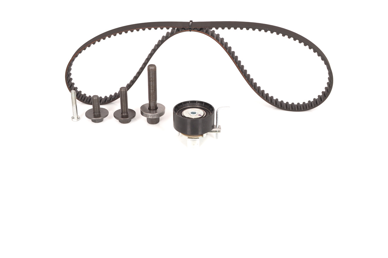 BOSCH Timing belt kit (1 987 948 969) for FORD C-MAX (DM2) 1.6 (74 KW / 100 HP / from 2007)