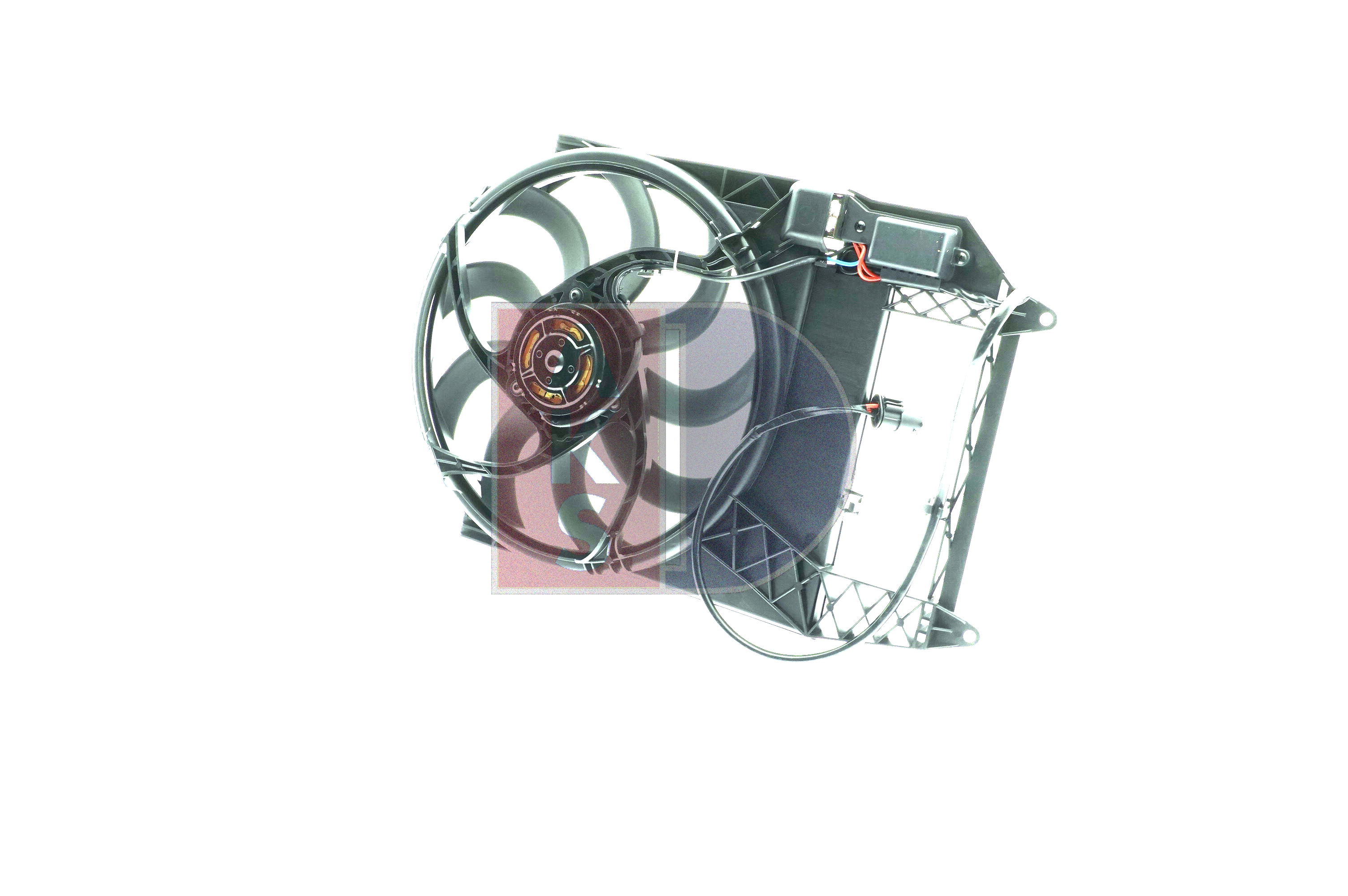 OEM 17427796479 AKS DASIS Jäähdyttimen tuuletin 058086N varten BMW, VOLVO, MINI, MAN