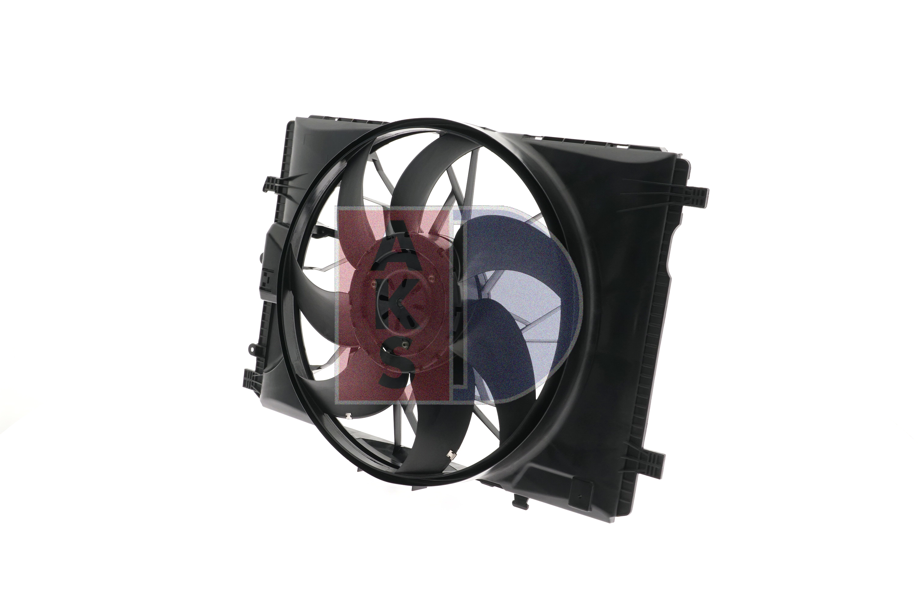 AKS DASIS Ventilador de radiador (128174N) para MERCEDES-BENZ Classe C Sedan (W204) C 180 Kompressor (204.044, 204.045) (115 KW / 156 CV / de 2008)