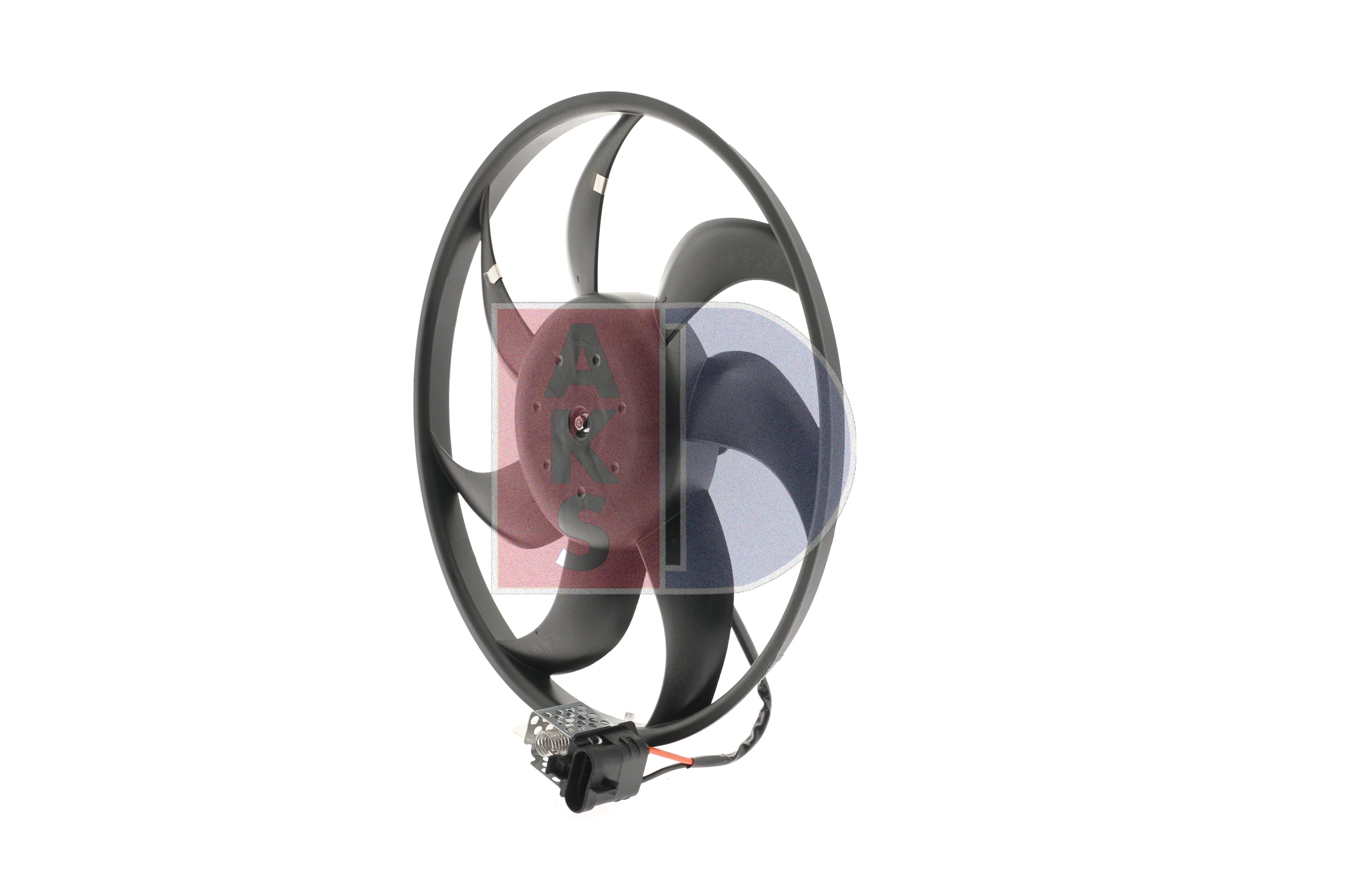 AKS DASIS Fan, radiator (158111N) for OPEL Corsa C Van (X01) 1.7 CDTi (F08, W5L) (74 KW / 101 HP / from 2003)