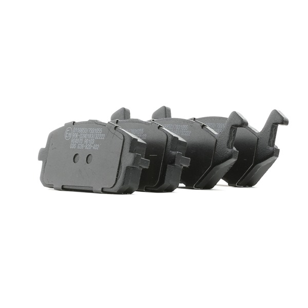 STARK Juego de pastillas de freno (SKBP-0011346) para TOYOTA Starlet Familiar (KP6_) 1.3 (KP61_) (41 KW / 56 CV / de 1978)