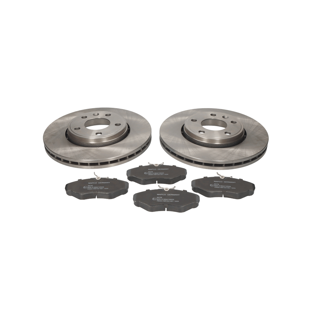 OEM 4408275 MAPCO Bremseskiver og klodser 47762 med PEUGEOT, OPEL, RENAULT, NISSAN, VAUXHALL