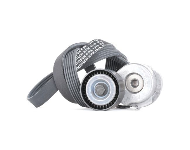 CONTITECH Kit Cinghie Poly-V (6PK1318K2) per SUZUKI SWIFT III (MZ, EZ) 1.3 DDiS (RS 413D) (55 KW / 75 CV / dal 2005)