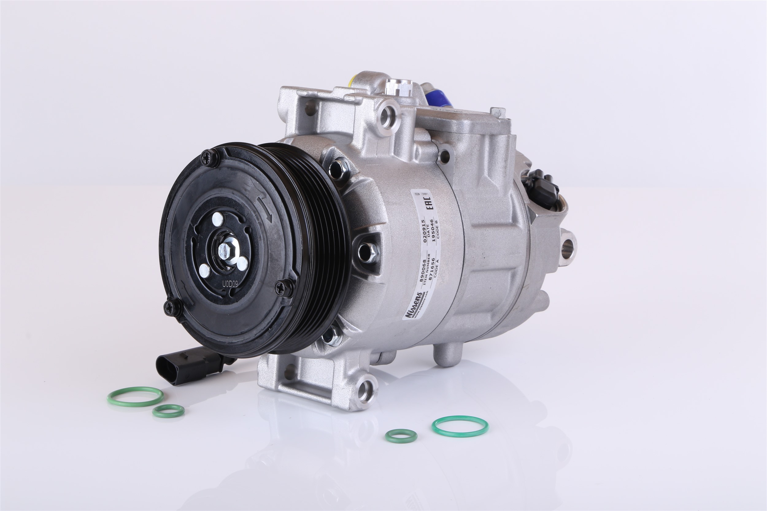 OEM 4E0260805AQ NISSENS Compressor, ar condicionado 890068 para VW, AUDI, SEAT, SKODA, CUPRA