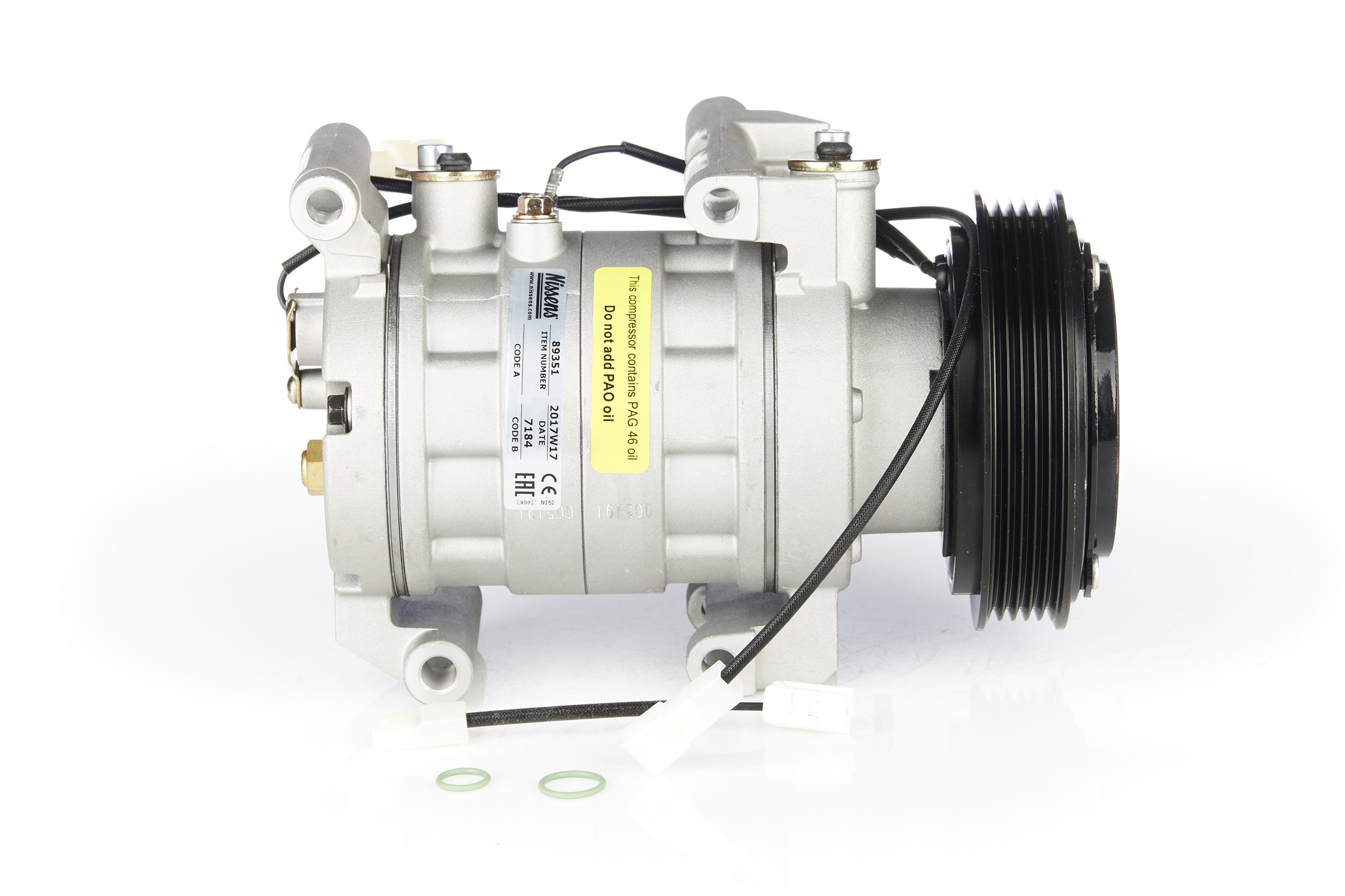 OEM H12A1AJ4E2 NISSENS Compressor, ar condicionado 89351 para MAZDA, MASERATI