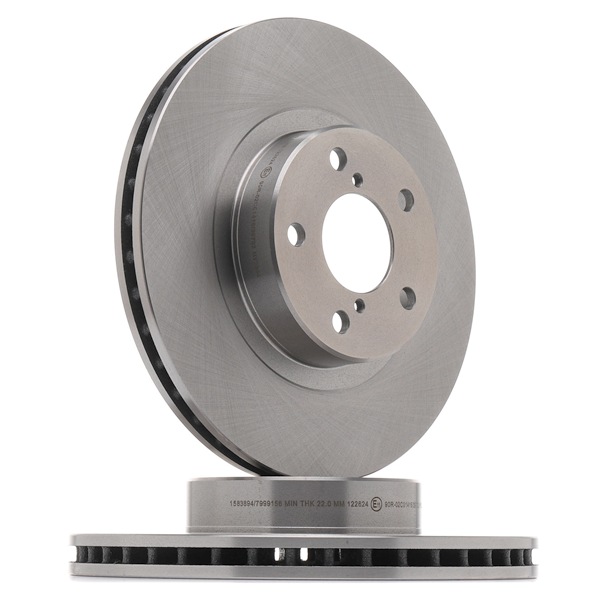 FORESTER Brake disc 82B0103 RIDEX