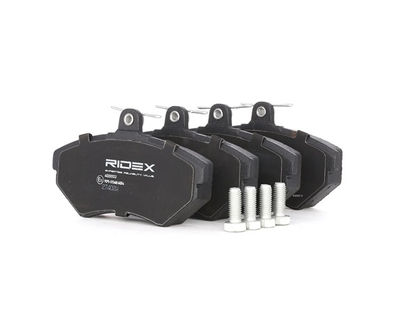 OEM 8E0698151 RIDEX Kit pastiglie freni 402B0133 per VOLKSWAGEN, MERCEDES-BENZ, AUDI, SEAT, SKODA