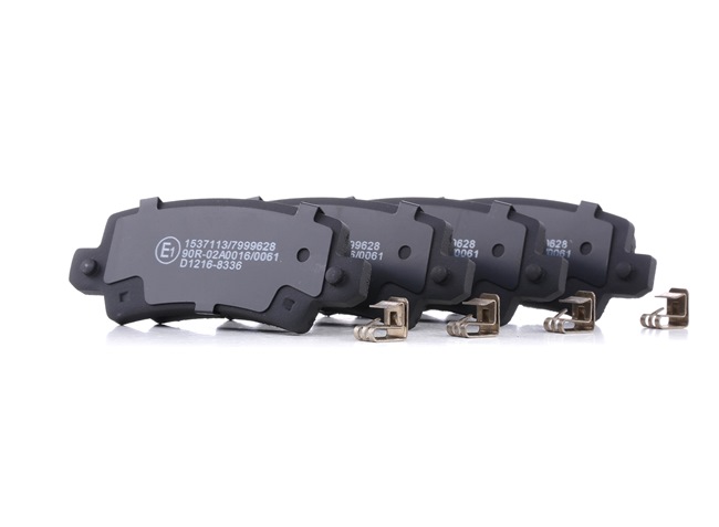 RIDEX Bromsbelägg & bromsbeläggsats 402B0183