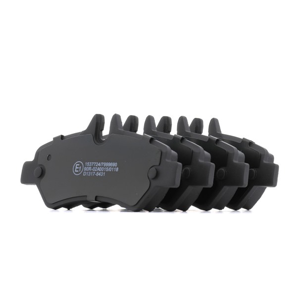 RIDEX Pastiglie dei freni 402B0204