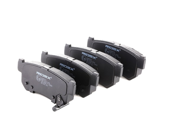 RIDEX Brake pad set (402B0159) for SSANGYONG Kyron SUV 2.0 Xdi 4x4 (100 KW / 136 HP / from 2010)