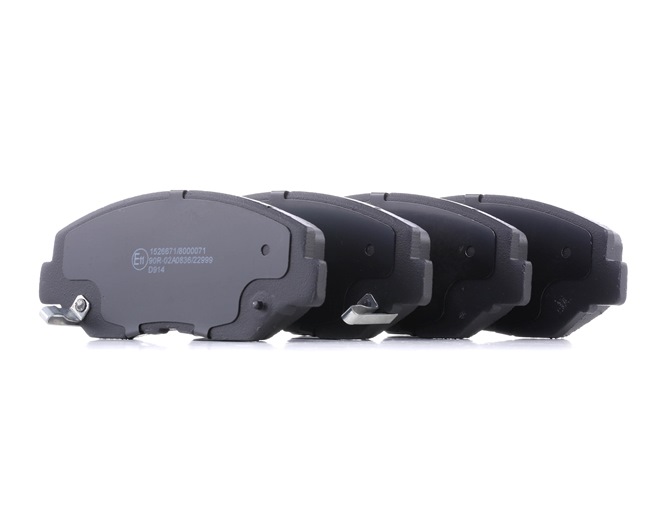 CIVIC Kit pastiglie freni 402B0406 RIDEX