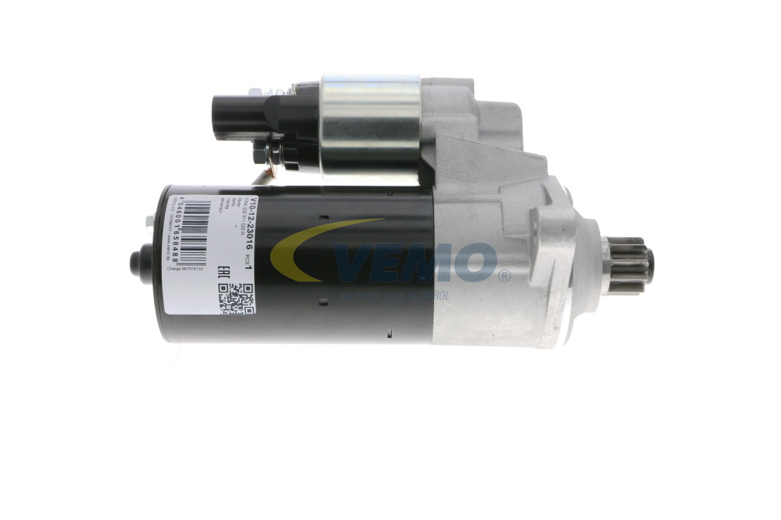 OEM 02E911023HX VEMO Startmotor V10-12-23016 för VW, AUDI, SKODA, SEAT