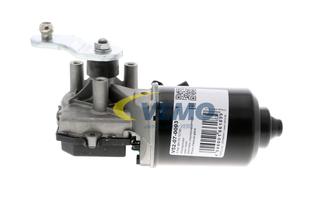 OEM 981101C100 VEMO Motor del limpiaparabrisas V52-07-0003 para HYUNDAI, KIA