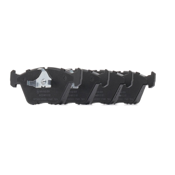 OEM 34111162535 METZGER Juego de pastillas de freno 1170489 para BMW, AUDI, MINI, JAGUAR