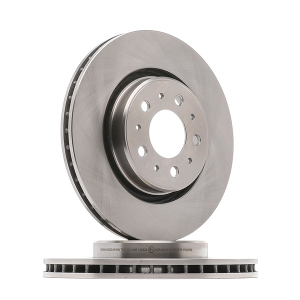 RIDEX Disco de travão (82B0239) para HONDA CIVIC VIII Hatchback (FN, FK) 1.8 (FN1, FK2) (103 KW / 140 CV / de 2005)