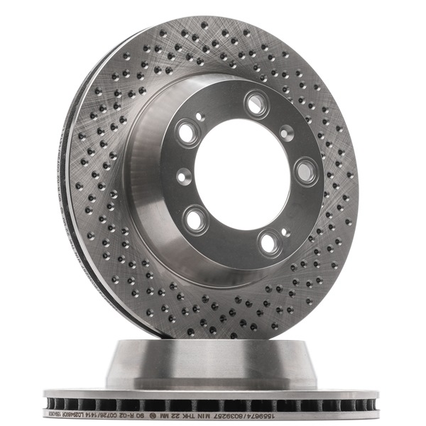 RIDEX Bromsskivor 82B0645