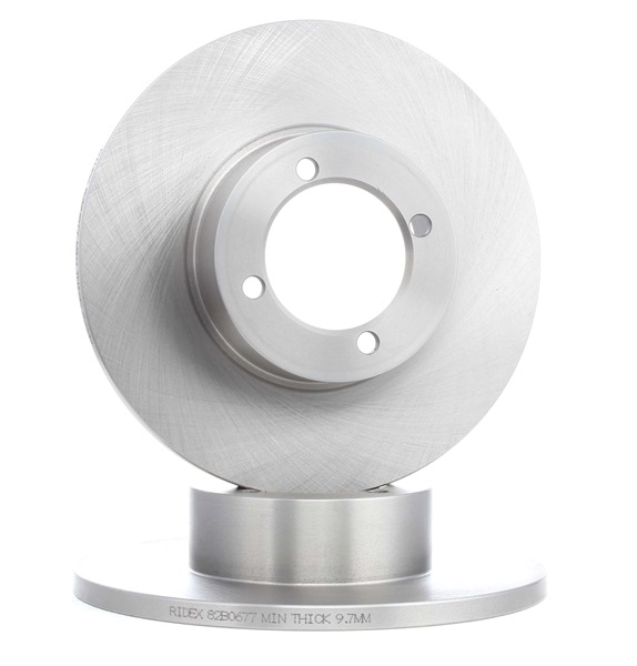 RIDEX Brake disc (82B0677) for VAUXHALL Astra Mk III (F) CC (T92) 1.7 TD (50 KW / 68 HP / from 1994)