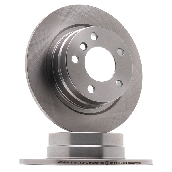 BMW Brake rotors - Brake disc 82B0806 RIDEX