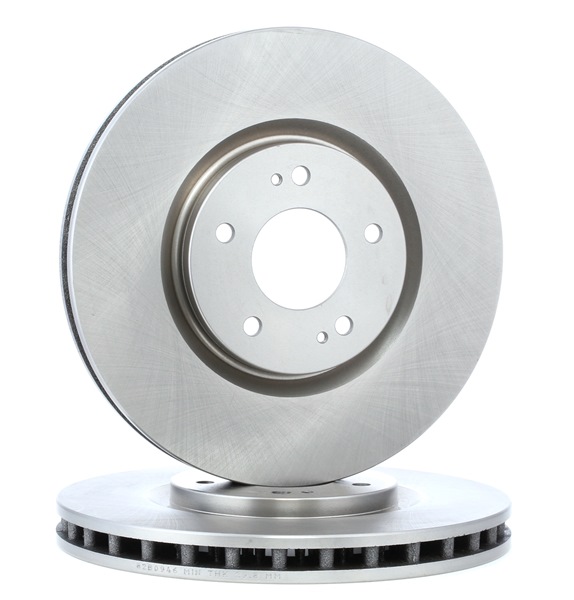 Bremseskive (82B0946) fra RIDEX for MITSUBISHI Lancer VII Sedan (CS_A, CT_A) EVO VIII (CT9A) (206 KW / 280 HK / Fra 2003)