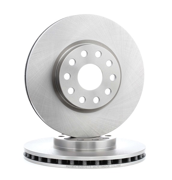 OEM 82480447 RIDEX Disco freno 82B0678 per FIAT, ALFA ROMEO, LANCIA