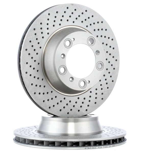 OEM 99635240500 RIDEX Disco de freno 82B0985 para PORSCHE