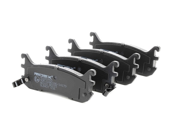 RIDEX Brake pad set (402B0405) for MAZDA MX-5 II (NB) 1.8 16V (NB8C) (103 KW / 140 HP / from 1998)