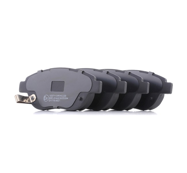 RIDEX Bremsbeläge (402B0498) von Ihrem OPEL Corsa D Schrägheck (S07) 1.3 CDTI (L08, L68) (66 KW / 90 PS / ab 2006)