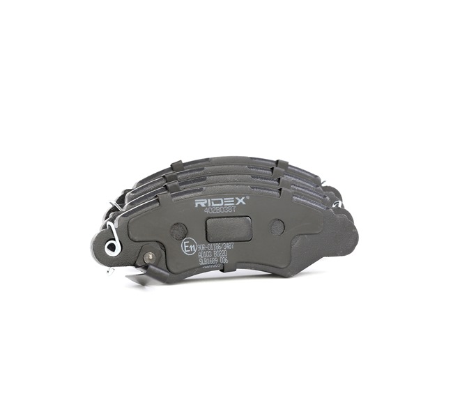RIDEX Plaquette de frein 402B0387