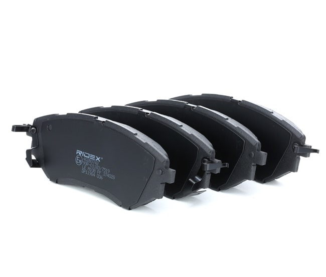Remblokken (402B0742) van RIDEX Voor SUBARU Legacy IV Sedan (BL) 2.0 GT Tuned By STI AWD (BL5) (190 KW / 258 PK / Van 2004)