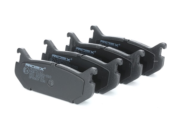 OEM G5Y62643ZC RIDEX Jarrupalat, levyjarru 402B0727 varten FORD, MAZDA, SUZUKI, FORD USA, MERCURY