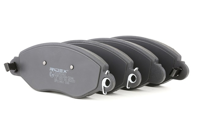RIDEX Bremseklodser (402B0363) til FORD TRANSIT Bus (FD_ _, FB_ _, FS_ _, FZ_ _, FC_ _) 2.3 16V RWD (F_B_, F_C_, F_A_) (107 KW / 146 HK / fra 2000)