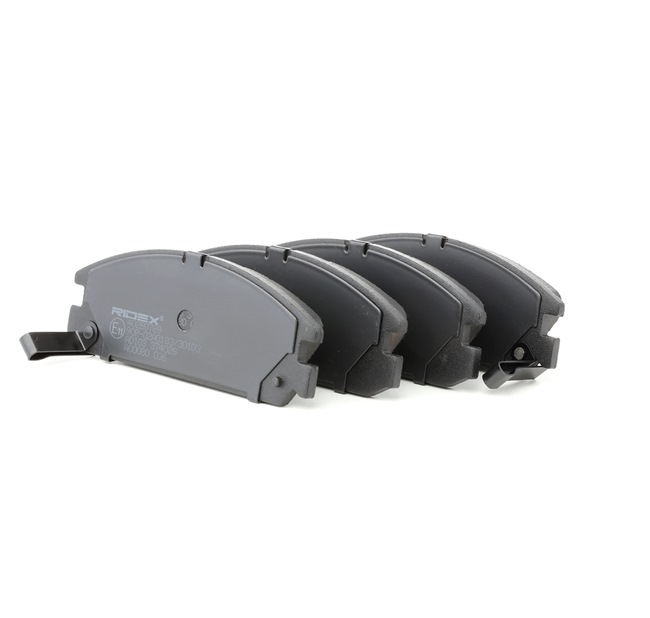 RIDEX Brake pad set (402B0789) for HONDA INTEGRA Saloon (DB6, DB7, DB8, DB9) 1.6 (DB6) (88 KW / 120 HP / from 1993)