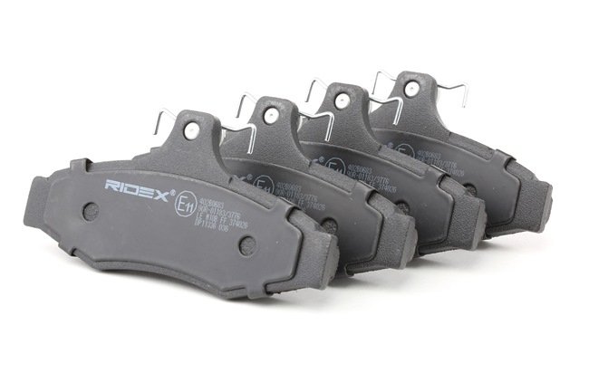 OEM 96253368 RIDEX Bremseklosser 402B0683 for NISSAN, MITSUBISHI, CITROЁN, SUZUKI, KIA