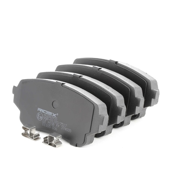 Jarrupalat, levyjarru 402B0955 alkaen RIDEX
