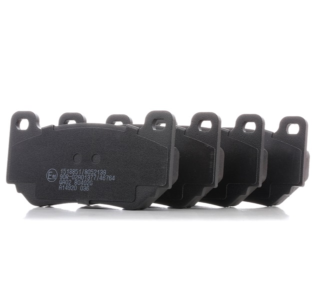 RIDEX Brake pad set (402B0805) for MG MGF (RD) 1,8 i VVC (118 KW / 160 HP / from 2001)