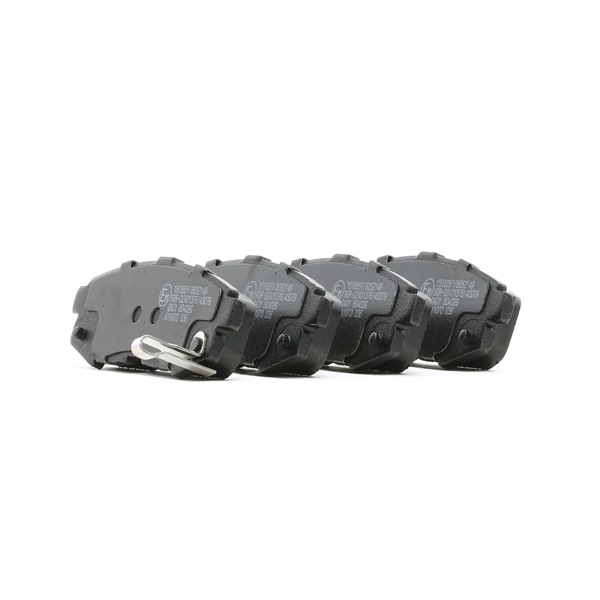 RIDEX Pastiglie dei freni 402B0820
