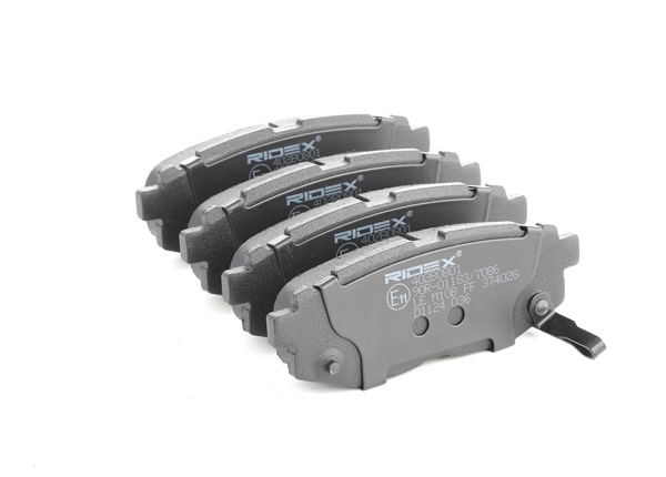RIDEX Pastilhas de travão (402B0801) para SUBARU Legacy IV Carrinha (BP) 2.0 AWD (BP5) (121 KW / 165 CV / de 2005)