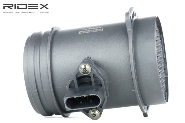 RIDEX Mass air flow sensor (3926A0200) for AUDI A6 Saloon (4B2, C5) S6 quattro (250 KW / 340 HP / from 1999)