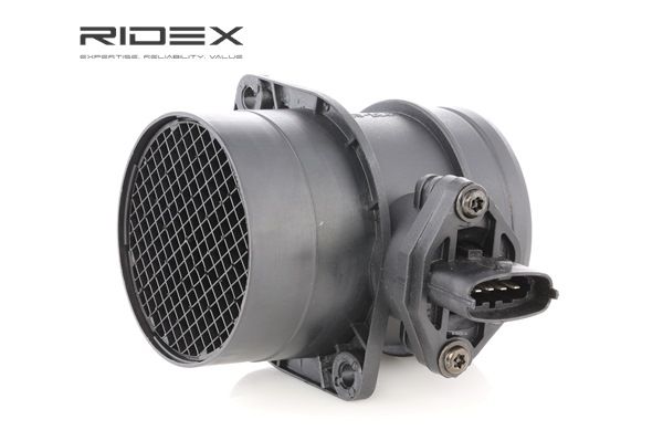 RIDEX Mass air flow sensor (3926A0186) for PORSCHE Cayenne (9PA) Turbo S 4.8 (368 KW / 500 HP / from 2007)