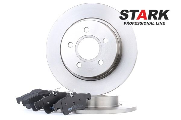 STARK Kit de discos de freno y pastillas (SKBK-1090115) para VW Caddy IV Kombi (SAB, SAJ) 2.0 TDI (110 KW / 150 CV / de 2015)
